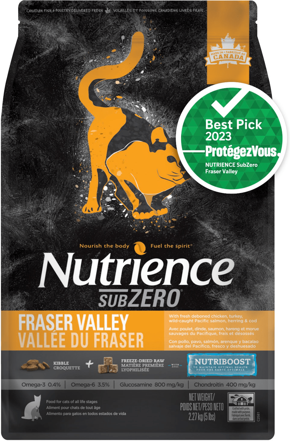 Nutrience SubZero Fraser ValleyHigh Protein (Dry)